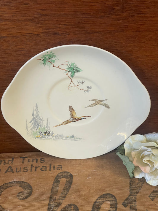 Vintage Royal Doulton “The Coppice” round cake plate