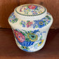 Vintage Fortnum & Mason Floral Tea Caddy with Lid – Made in England