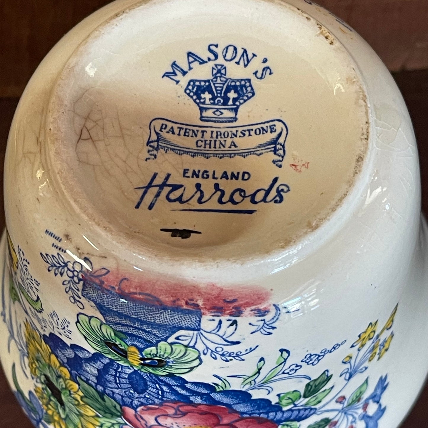 Vintage Fortnum & Mason Floral Tea Caddy with Lid – Made in England