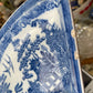 Early Spode Blue & White Dish — Staffordshire, England (c.1840s)