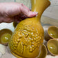 Neferitti Stoneware by Diana Wine Set – Carafe & 6 Goblets
