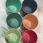Vintage Kraft Foods Melamine Tumbler Set – Speckled Picnic Cups (Set of 6) – c.1950s–60s