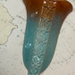 Vintage Australian Mid-Century Pottery Wall Pocket Vase – W-8