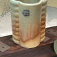 Diana Pottery Australia Vase – Model V-24 Mid-Century Drip Glaze Vase – c.1950s–60s