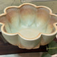 Large Australian Mid-Century Scalloped Ceramic Pottery Console Bowl / Planter