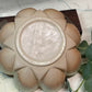 Large Australian Mid-Century Scalloped Ceramic Pottery Console Bowl / Planter