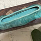 MCP Sydney Australian Pottery Trough Vase / Ikebana Planter Mid-Century Drip Glaze Ceramic – c.1960s–70s