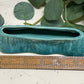 MCP Sydney Australian Pottery Trough Vase / Ikebana Planter Mid-Century Drip Glaze Ceramic – c.1960s–70s