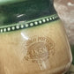 Vintage Bendigo Pottery Green & Ochre Glaze Stoneware Set (4 Pieces, Australian Made)