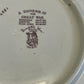 Grimwades Bairnsfather Ware China Plate ‘jam’ WWI Souvenir