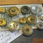 Vintage mixed Australian military brass/plastic buttons