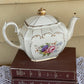 Vintage 1950s Sadler Tea Pot with Roses