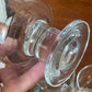 Vintage 1970 Arabia Finland large drinking glasses set of four