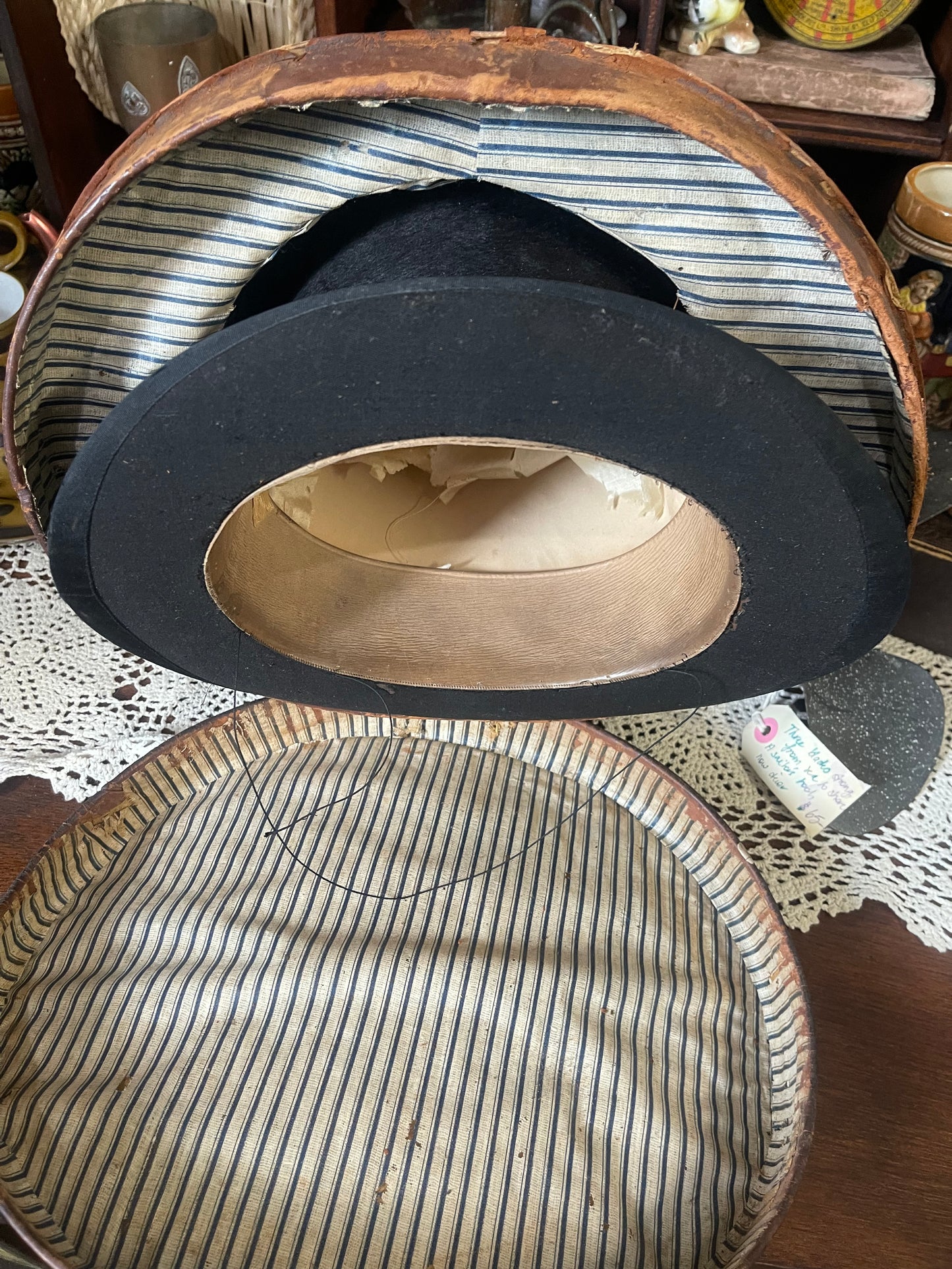Antique Gentleman’s Top Hat with Original Box