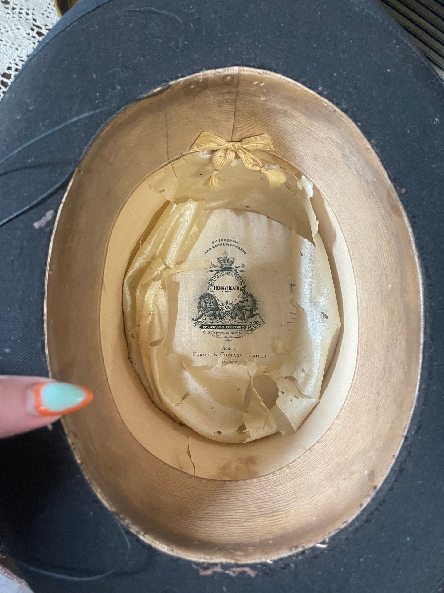 Antique Gentleman’s Top Hat with Original Box