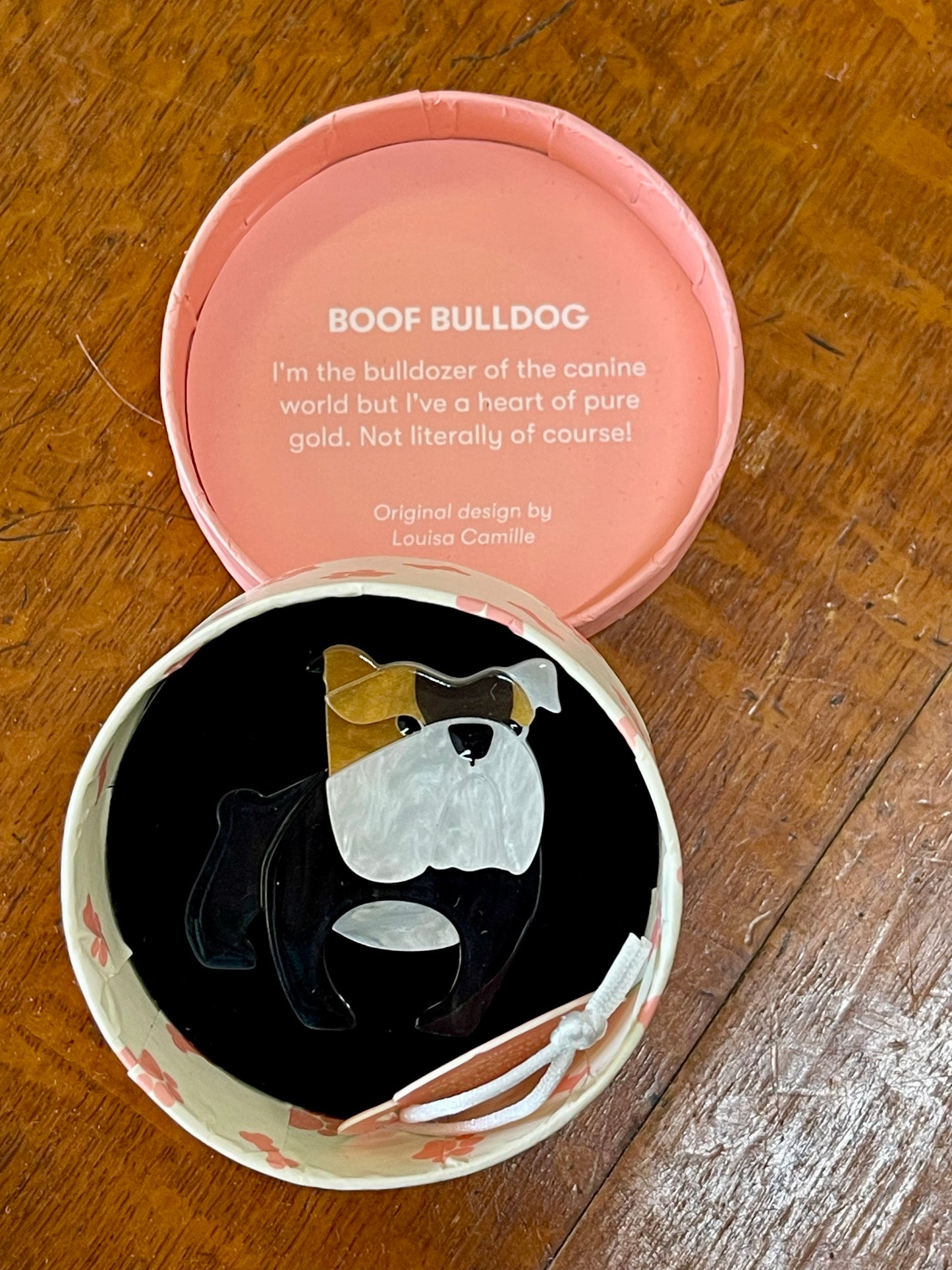 Boof Bulldog Mini Brooch (2024)