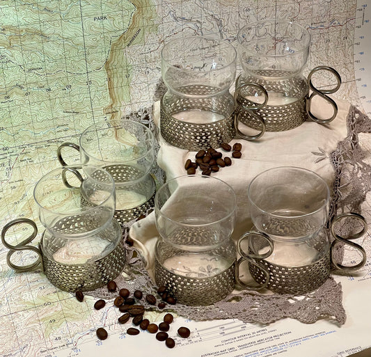 Iittala “Tsaikka” Glass Set by Timo Sarpaneva – Set of 6 with Original Box