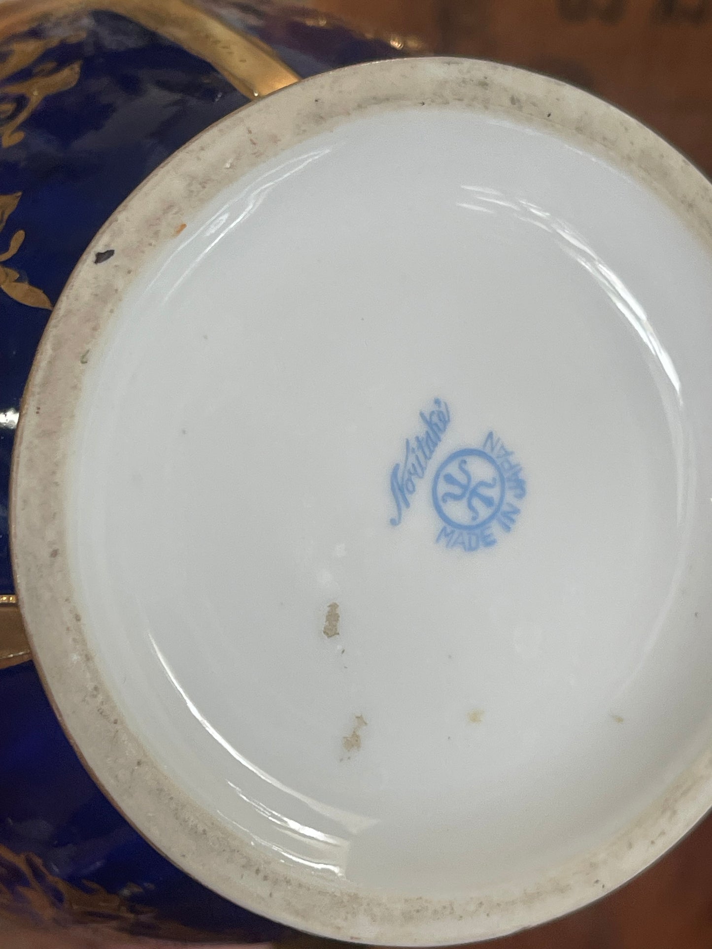 Antique Noritake Twin-Handled Vase – Desert Scene (c.1910s–20s)