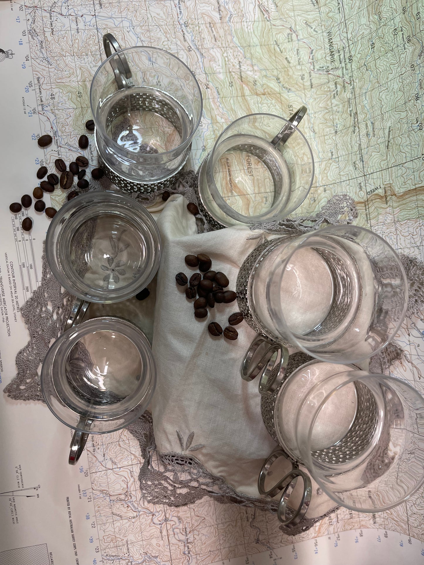 Iittala “Tsaikka” Glass Set by Timo Sarpaneva – Set of 6 with Original Box