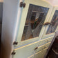 Vintage Art Deco Leadlight Kitchen Cupboard