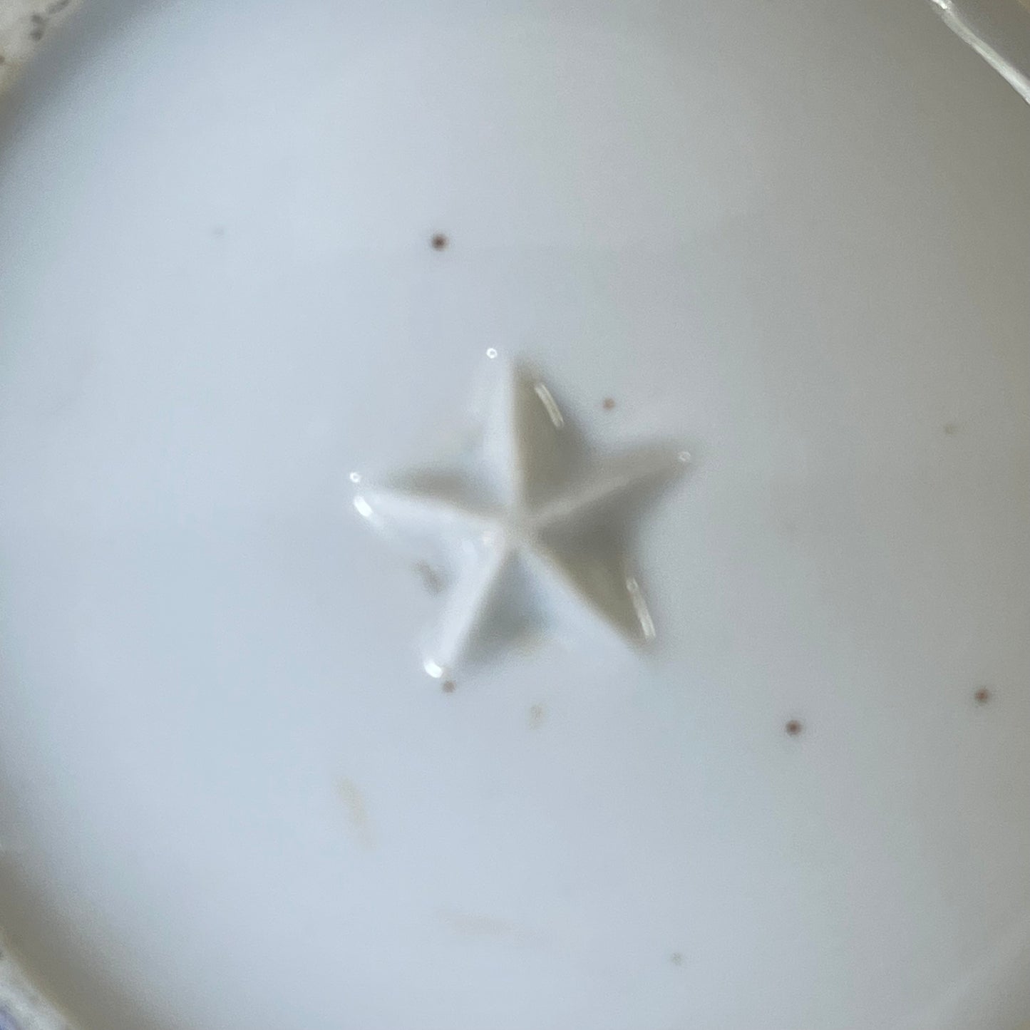 C.1930s Japanese Lustreware tea cups for four with sailing ships