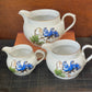 3 piece Jug Set with blue birds by Victoria, Czechoslovakia c.1950s