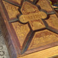 Antique Victorian Parallel Column Large Family Bible c.1884
