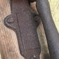 Antique Cast Iron Tobacco Cutter on Original Timber Mount
