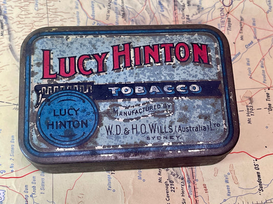 Vintage Lucy Hinton Tobacco Tin – W.D. & H.O. Wills Australia