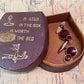 Vintage Swank Cufflinks & Stud Set with Original “A Stud in the Box is Worth xxxx the Bed” Case