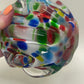 Mid-century Murano confetti glass bowl