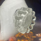 Mid-century Samero White Art Glass Sculpture Bowl