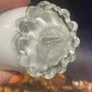 Mid-century Samero White Art Glass Sculpture Bowl