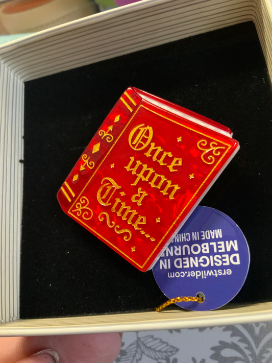 Erstwilder Brooch Happily Ever After Red Book (2024) by Erstwilder and Pete Cromer