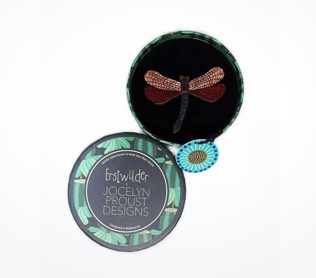 Darling Damselfly Brooch (2024) Jocelyn Proust and Erstwilder