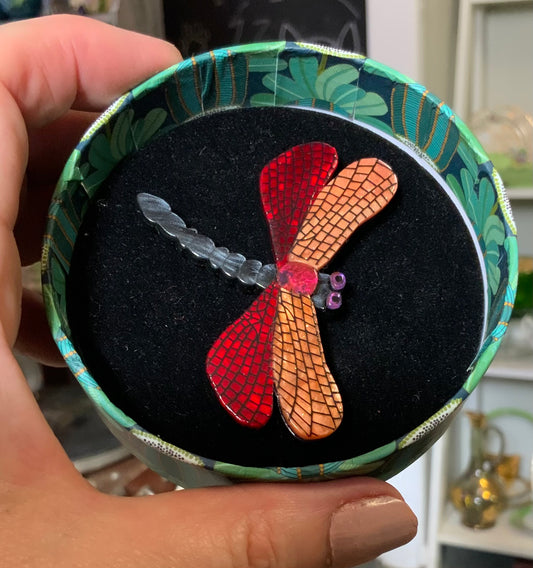 Darling Damselfly Brooch (2024) Jocelyn Proust and Erstwilder