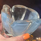 Vintage Murano Alabastro Pale Blue Glass bowl