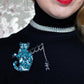 Erstwilder 10th Birthday Fishing Cat Brooch (2021 Limited Edition)
