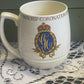 1930s English 1937 English King George VI Queen Elizabeth Coronation Souvenir Mug rounded