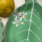 Vintage 1930s Noritake leaf shaped hand painted trinket dishes set of four
