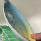 Vintage 1930s Noritake leaf shaped hand painted trinket dishes set of four