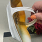 Vintage 1930s Noritake Japan Farmer Plowing with Horses dish with handle
