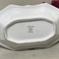 Vintage 1930s Noritake Japan Farmer Plowing with Horses dish with handle