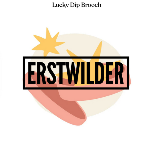 A lucky Dip Brooch by Erstwilder