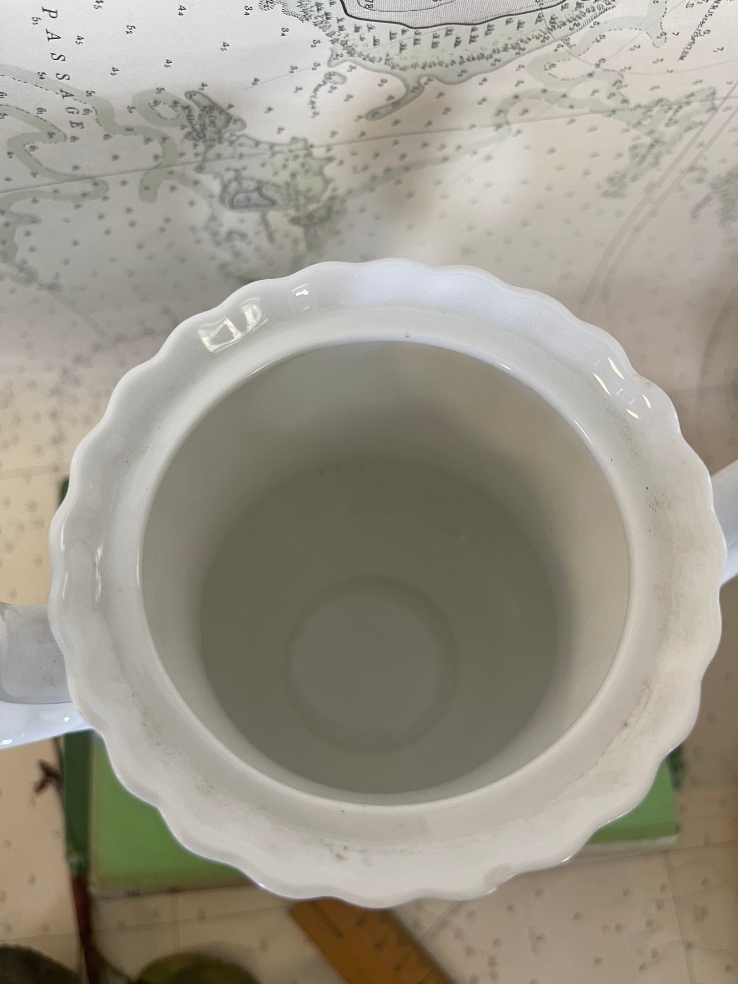 Vintage Royal Albert Reverie White Coffee Pot