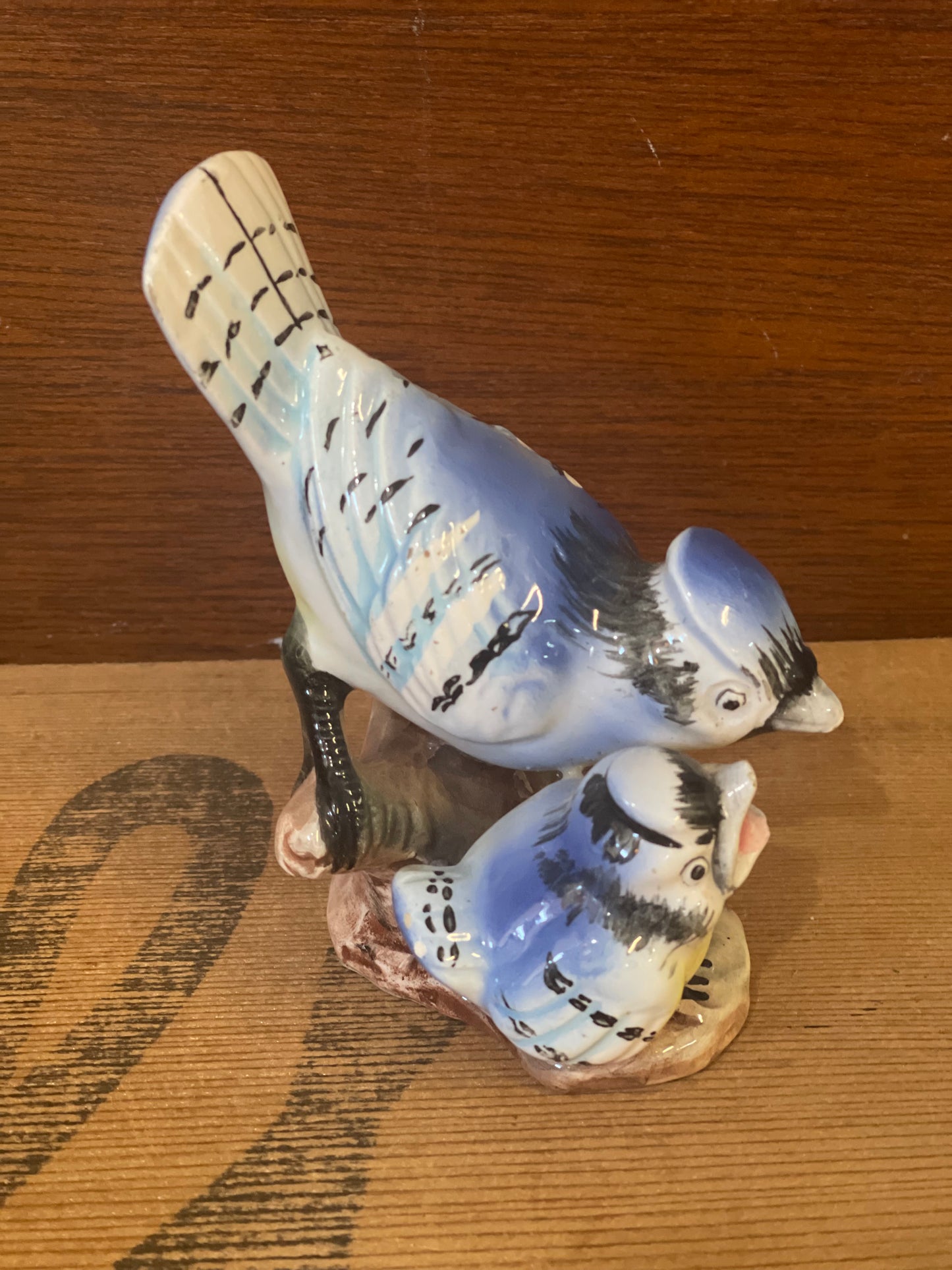 Vintage 1950s Porcelain Bird Figurine