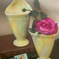 Vintage Australian Pottery Pair of lustre ware vases