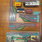 Vintage Shuttling freight train Battery OP Japan Tin Toy
