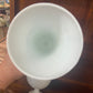 Large Vintage white milk glass vase