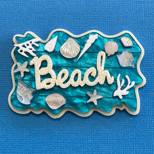 Beach Brooch by Wintersheart Whimsy